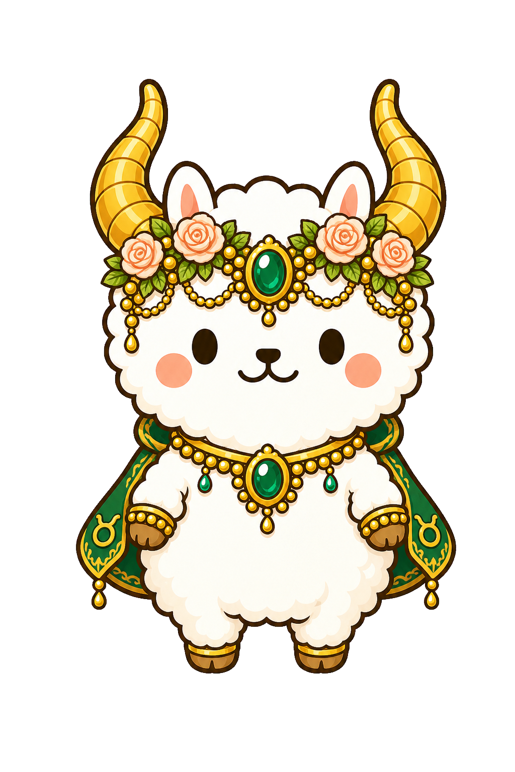 タウの正面イラスト
