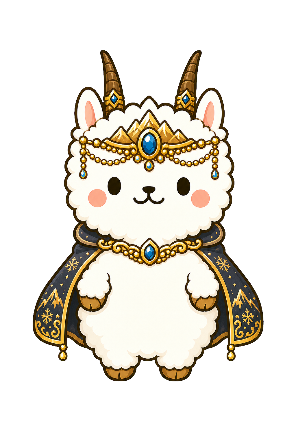 カプリの正面イラスト